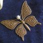 Vintage wedding guest book art nouveau butterflies silk and lace