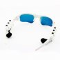 Wireless 4GB 4G Bluetooth SunGlasses Sun glasses Headset Mp3 Player White G3