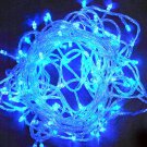 NEW CHRISTMAS TREE WEDDING PARTY BLUE LED LIGHT 10M