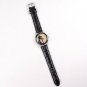 Black Cat Lady's Fashion Quartz Wrist Watch with Crystal Glass Surface