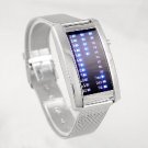 New Fashion Men Women's 29 Flash Blue LED Digital Sport Watch