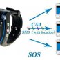CRT19N GPS Tracker Wrist Watch Real-time GSM GPRS Security Surveillance Quad Band SOS