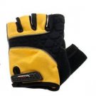 Bicycle half mittens Short Gloves yellow