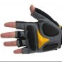Bicycle half mittens Short Gloves yellow