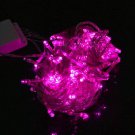 New Christmas Tree Wedding Party Pink LED Light 10m w/ End Plug 110V