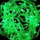 New Christmas Tree Wedding Party Green LED Light 10m w/ End Plug 110V