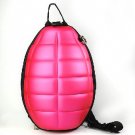 New Creative Grenade Stylish Aslant Bag Satchel Travel Shoulder Bag Pink