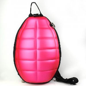 New Creative Grenade Stylish Aslant Bag Satchel Travel Shoulder Bag Pink