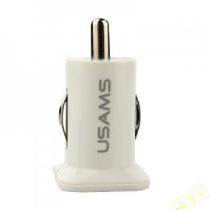 Mini 12V 24V Car Charger Adapter With Dual USB Port for iPhone iPad