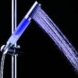 New Temperature 3 Colors LED Light Bathroom Shower Head
