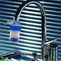 Refillable water filter penetration treatment head color randomly