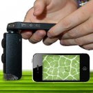 100X Zoom LED Microscope Micro Lens w/ Hard Case For Apple iPhone 4 4S