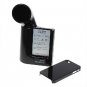 Horn Stand Trumpet Holder Amplifier for iPhone 4/4S - Black