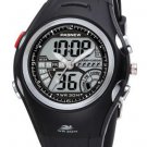 HighQuality PASNEW Water-proof Dual Time Boys Girls Sport Watch--Random Color