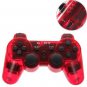 Bluetooth Dual Shock3 Wireless Controller Rechargeable Joypad for PlayStation 3-red