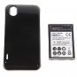 3.7V 3500mAh Rechargeable Extended Battery + Cover for LG Optimus Black P970