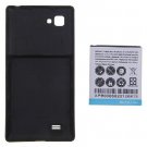 Replacement 3.7V 3800mAh Battery + Battery Cover for LG Optimus 4X HD P880
