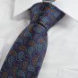New Colorful Paisley Navy JACQUARD WOVEN Men's Tie Necktie