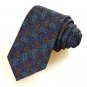 New Colorful Paisley Navy JACQUARD WOVEN Men's Tie Necktie