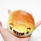 JUMBO Happy Face Squishy Bread Bun