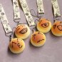 Emoticon Squishy Buns w/ Lanyard (lightly scented)