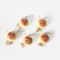 Emoticon Squishy Buns w/ Lanyard (lightly scented)