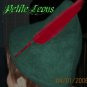 NEW Disney Custom Made Hunter Green Peter Pan Elf Zelda Alpine Hat Unisex Octoberfest hat