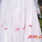 CUSTOM MADE Mary Poppins Jolly Holiday white dress adult woman costume with red satin Corset