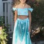 Custom Made Princess Jasmine Genie Arabian Style Child Costume From Aladdin Sizes 4-10
