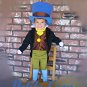Jiminy Cricket Costume from Pinocchio with Wellington Style Top Hat green breeches tuxedo coat
