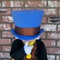 Jiminy Cricket Costume from Pinocchio with Wellington Style Top Hat green breeches tuxedo coat