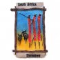 South Africa Zimbabwe High Quality Souvenir Resin 3d Fridge Magnet