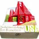 Golden Gate Bridge, San Francisco , High Quality Resin 3d Fridge Magnet Golden Gate Bridge, San Francisco , High Quality Resin 3d Fridge Magnet