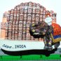 Hawa Mahal Jaipur Pink City INDIA High Quality Resin 3D fridge Magnet Hand Made Craft.