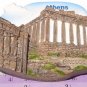 Parthenon of Athens Greece, High Quality Souvenir Resin 3d Fridge Magnet