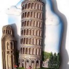 Leaning Tower of Pisa, Italy, High Quality Souvenir Resin 3d Fridge Magnet