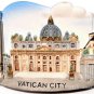 St. Peter's Basilica (Vatican City, Italy) High Quality Souvenir Resin 3d Fridge Magnet