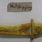 Antique knife carves