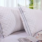Free Shipping Silk Sleeping Pillow 29"x19" Cotton Fabrics 100% Polyester inside 1pc/bag