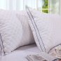 Free Shipping Silk Sleeping Pillow 29"x19" Cotton Fabrics 100% Polyester inside 1pc/bag