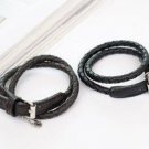 PU Leather Bracelet ( Black)