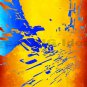 EC140 MODERN ABSTRACT ART GICLEE CANVAS PRINTS