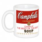 CREAM OF THE BEST OF THE BEST Campbell's Soup Pop Art Coffee Mugs