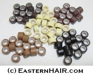Hair Micro Rings, Hair Beads, Hair Locks, 1000pcs of Beads of 5 Different colors