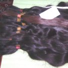 Remy Russian Natural Darkest Brown Human Hair Ponytails, Virgin Hair European