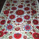 HandCrafted Embroidery WallHanging, Large Embroidery Suzani, Silk Embroidery
