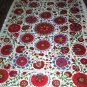 HandCrafted Embroidery WallHanging, Large Embroidery Suzani, Silk Embroidery