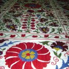 Beautiful Vintage, Silk Quilt, Embroidery Needlecrafts Pattern, Suzani Craft