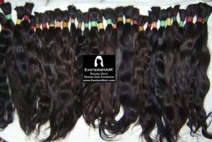 Unprocessed Human Hair, Virgin Human Hair, Dark Color Human Hair, A Cuticle Hair