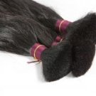 Virgin Remy Natural Human Hair, Soft Remy Russian Human Hair, Dark Brown Hair